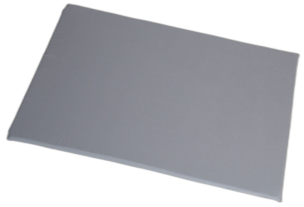 Legowisko dla psa YEGO DESIGN Rex Widok z góry na całe ciemnoszare, prostokątne legowisko-matę dla psa.