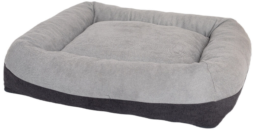 Legowisko YEGO DESIGN Lux M Szaro-antracytowy Przyjazny materiał hipoalergiczny odporna na roztocza łatwa w utrzymaniu czystości higiena