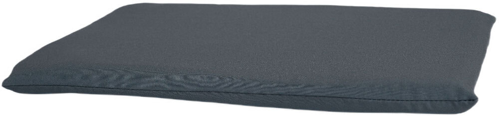 Legowisko dla psa YEGO DESIGN Rex Zbliżenie na prostokątne legowisko-matę dla psa, ukazujące jego niski profil i zaokrąglone krawędzie. Widoczny jest szew biegnący wzdłuż dolnej krawędzi. 