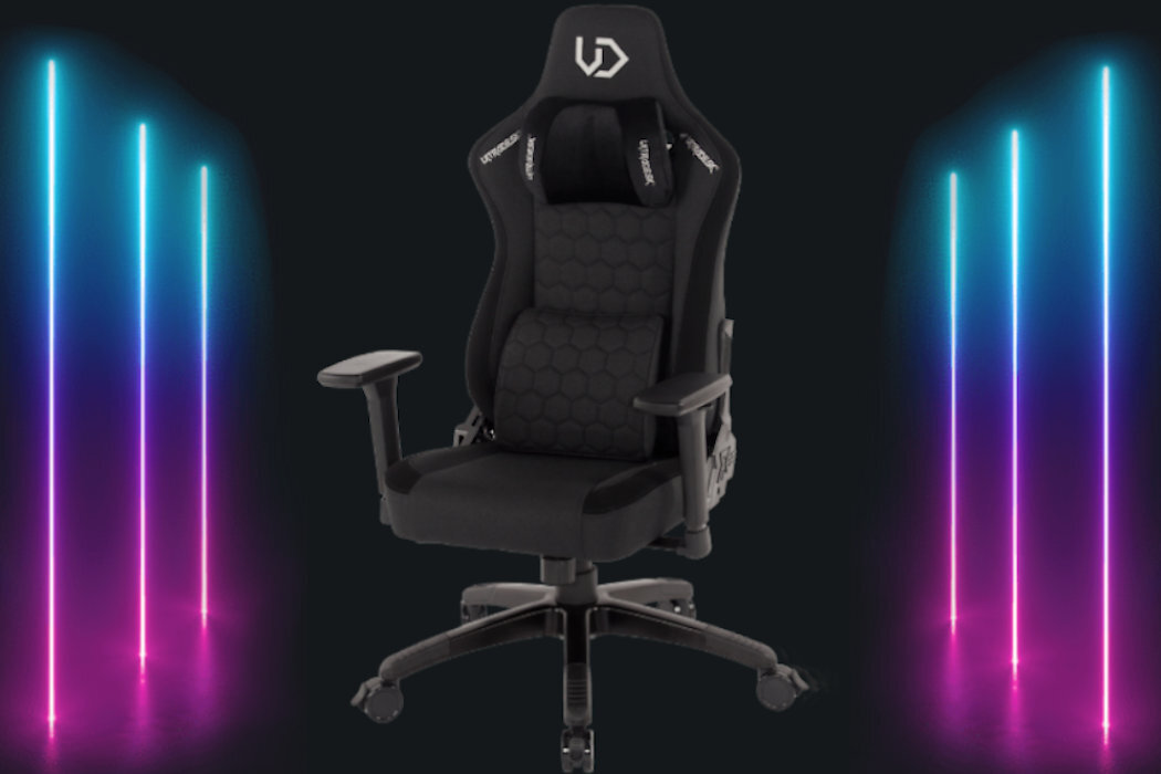Дитяче крісло ULTRADESK Throne Чорні комфортні подушки Генерація гелю Стійкість до охолодження Ергономіка Водонепроникність