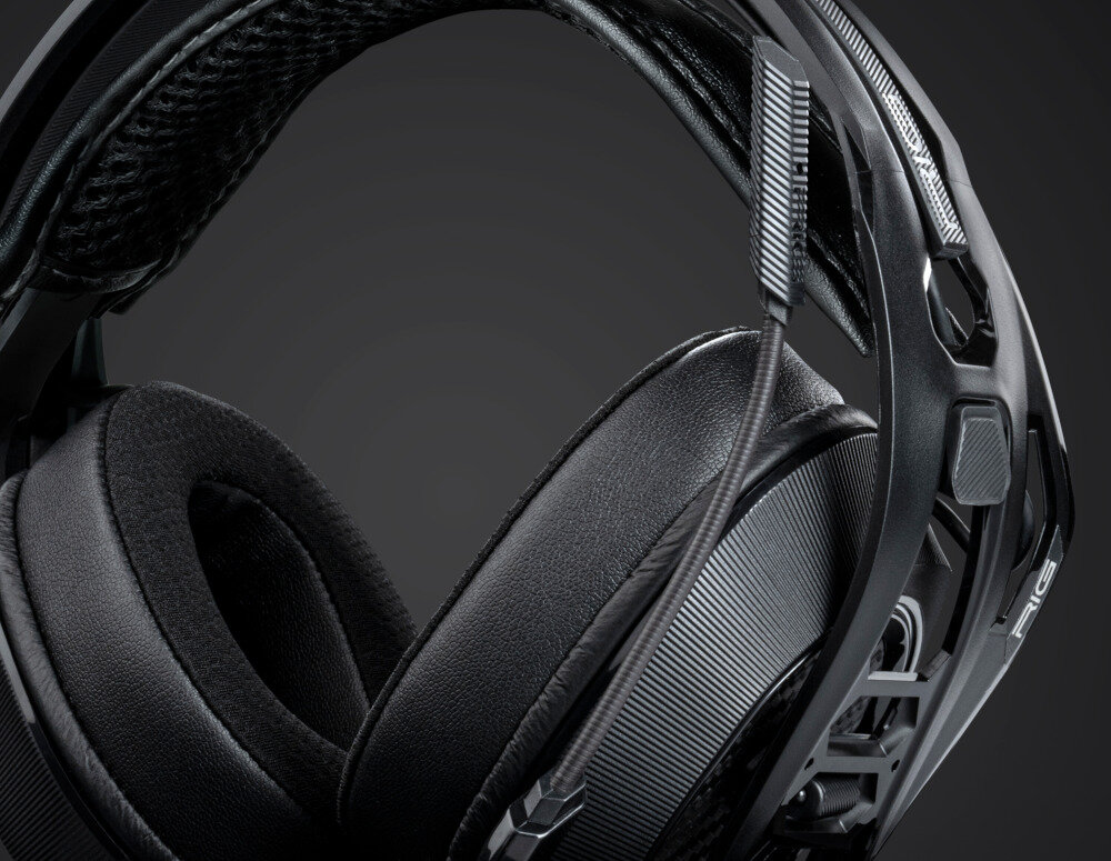 Słuchawki NACON Rig 800 Pro HS jakość dźwięk przetworniki konsole xbox dolby atmos wygoda komfort mikrofon stacja bazowa zgodność