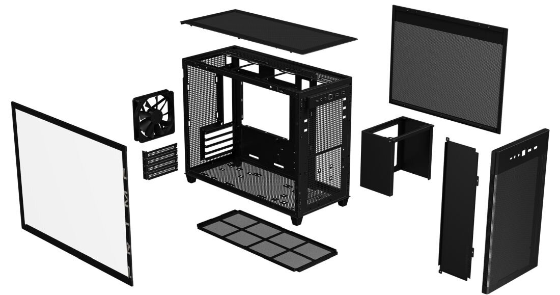 Obudowa ASUS Prime AP201 Tempered Glass - Obudowa