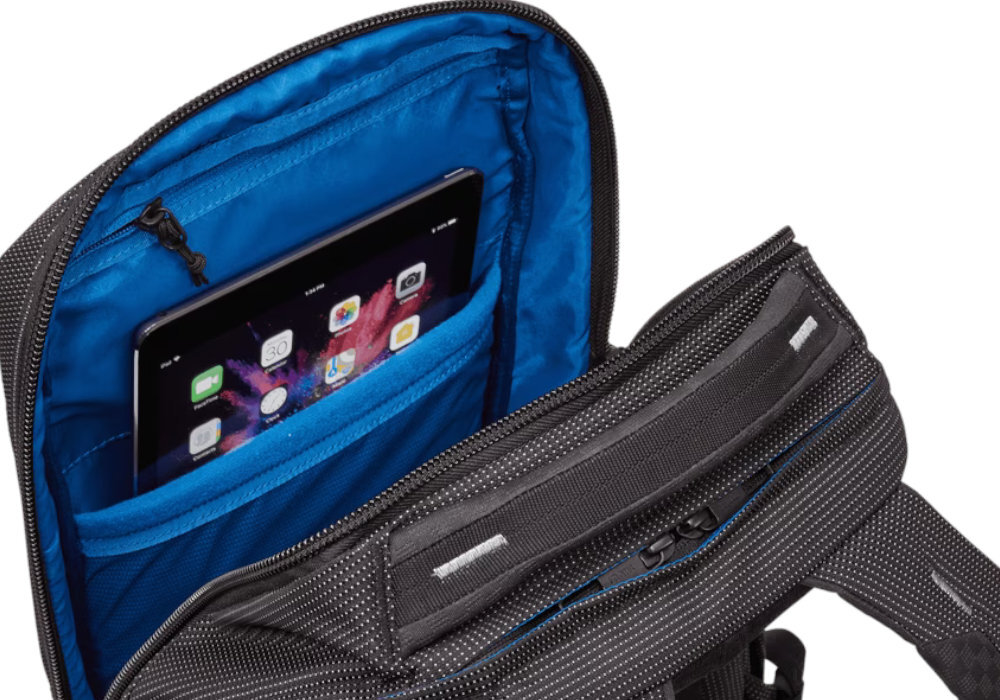 Plecak na laptopa THULE Crossover 2 14 cali 20 L Czarny ochorona bezpieczeństwo wymiary użytkowanie wytrzymałość odporność