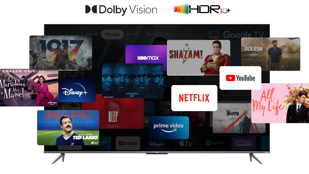 Telewizor TCL C645 - dolby hdr