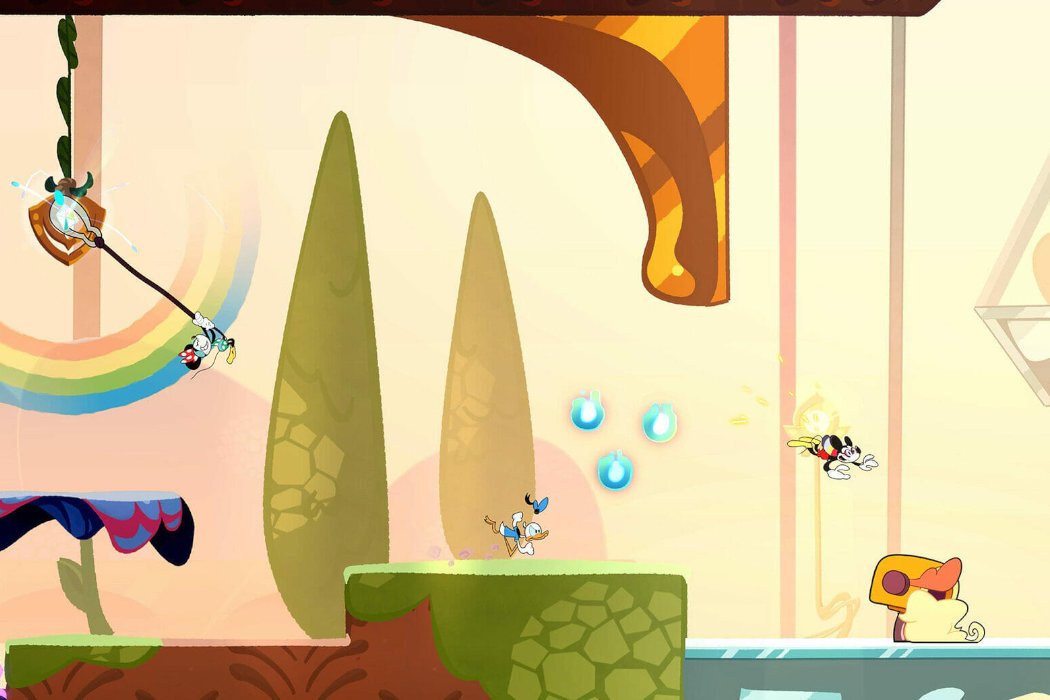 Disney Illusion Island Gra NINTENDO SWITCH przygoda księga przyjaciele miki mini wyspa odkrywanie pomaganie