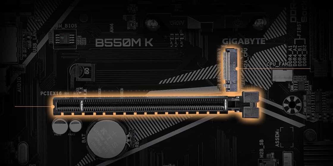 Płyta główna GIGABYTE B550M-K - Płyta główna