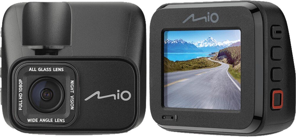 Wideorejestrator MIO MiVue C545 zasilanie start