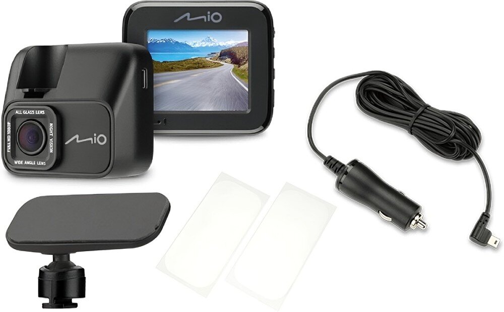 Wideorejestrator MIO MiVue C545 opakowanie zestaw