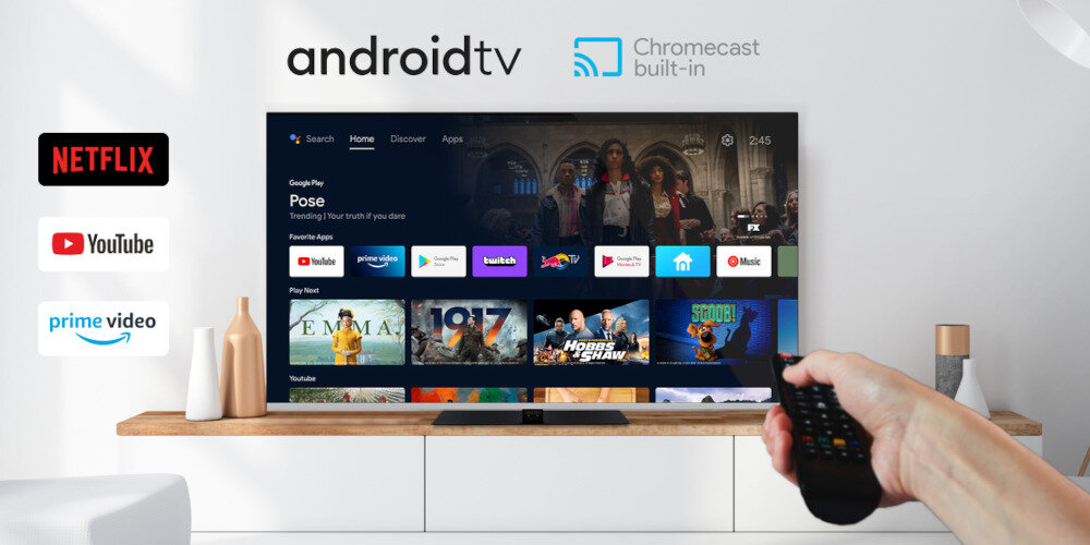 Telewizor HITACHI HAQ7450 - android tv