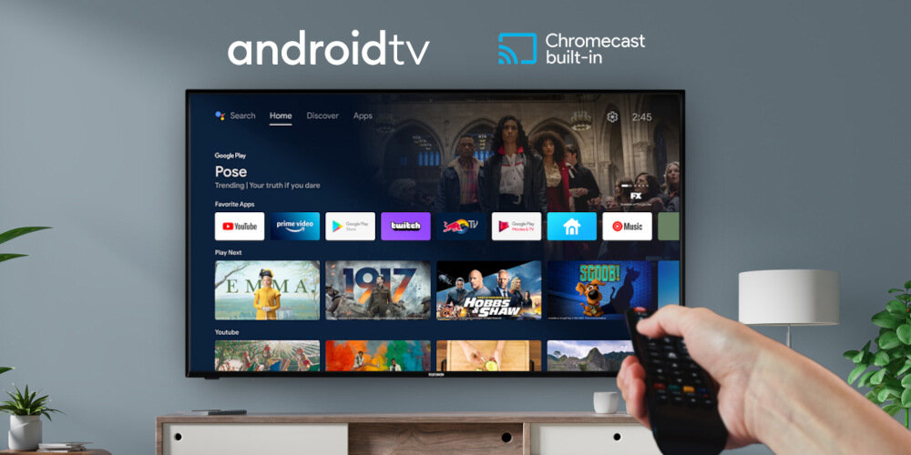 Telewizor TELEFUNKEN UG8460  - android