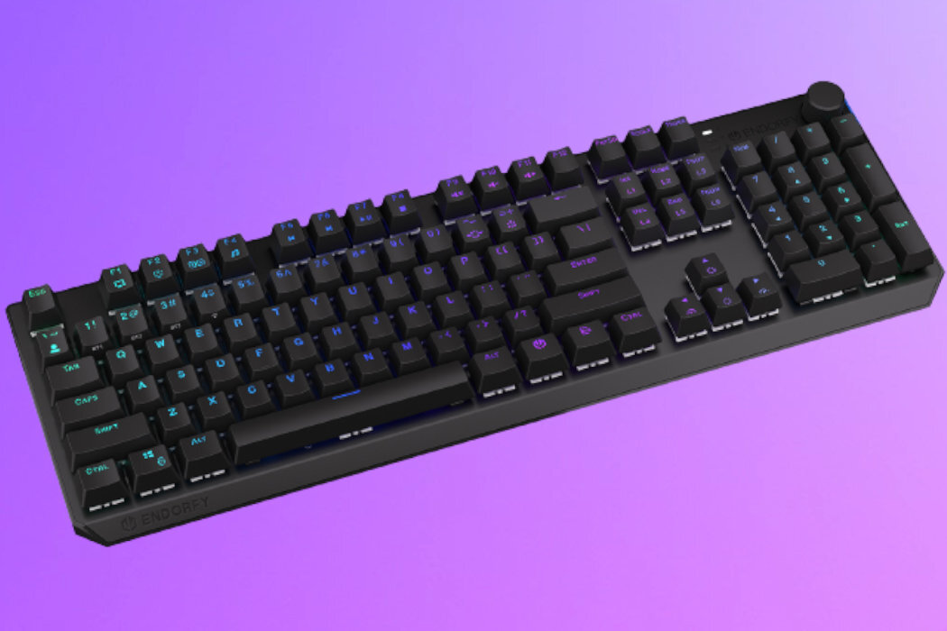 Klawiatura ENDORFY Thock Kailh Box Brown Wireless mała ergonomiczna alumienium wygląd mocna szybka wzmocniona hotswap PTB