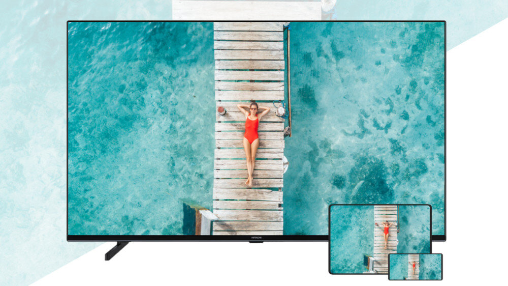 Telewizor HITACHI HK5300WE - telewizja hybrydowa aplikacja interaktywna