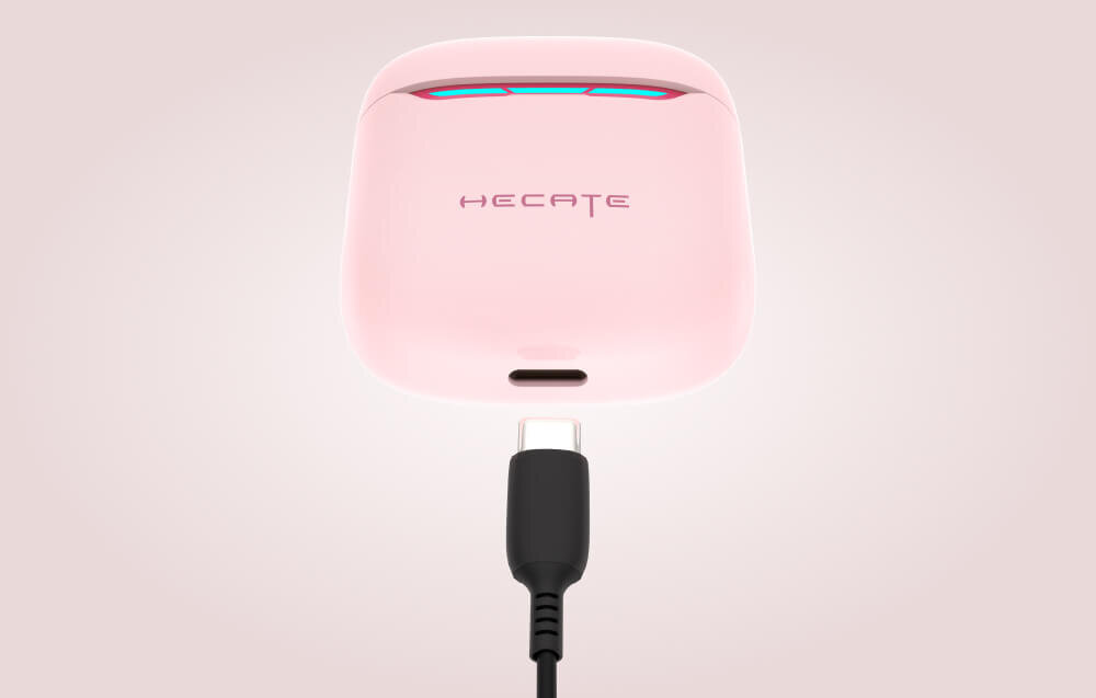 Słuchawki EDIFIER TWS GM3 Plus Hecate rozrywka poziom dźwięk praca potrzeby gracze połączenie wygoda akumulator