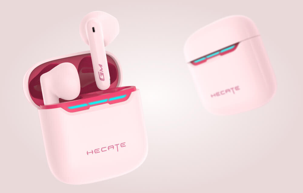 Słuchawki EDIFIER TWS GM3 Plus Hecate rozrywka poziom dźwięk praca potrzeby gracze połączenie wygoda akumulator