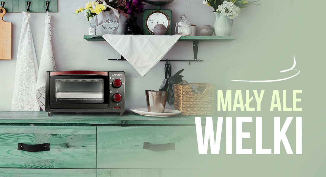 Piekarnik G3FERRARI IL Moro 10 G10169 wygoda funkcjonalnoc niewielki rozmiar pojemnosc 10l