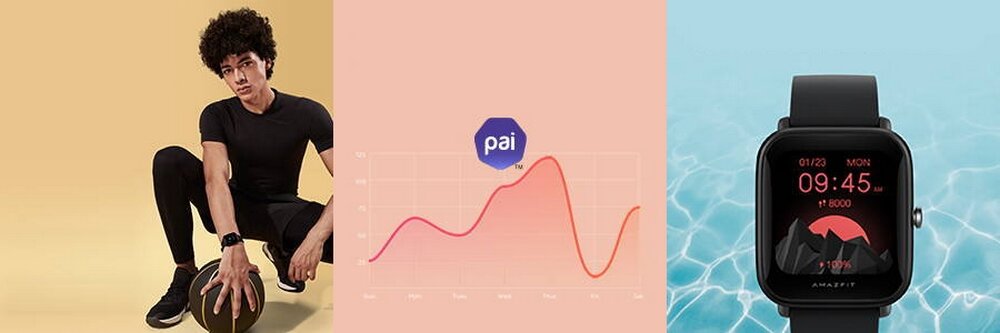 Smartwatch AMAZFIT Bip U Pro zdrowie