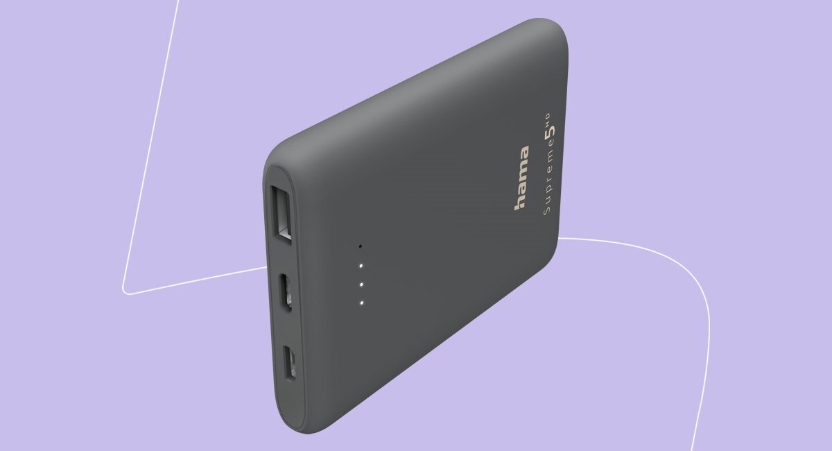 Kompaktowy powerbank Hama Supreme 5HD