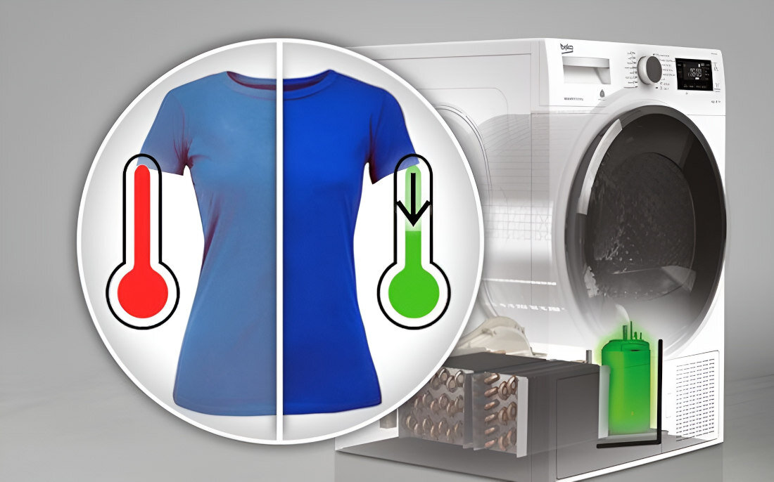 Suszarka BEKO DS8522RTDCX pompa ciepla