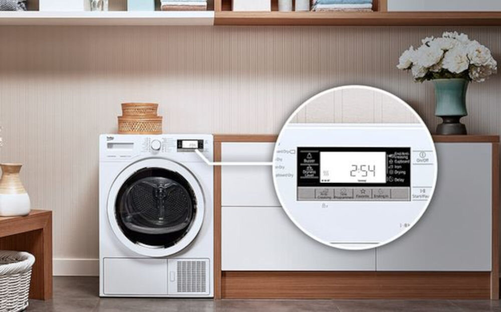 Suszarka BEKO DS8522RTDCX wyswietlacz LCD mozliwosci funkcje programy