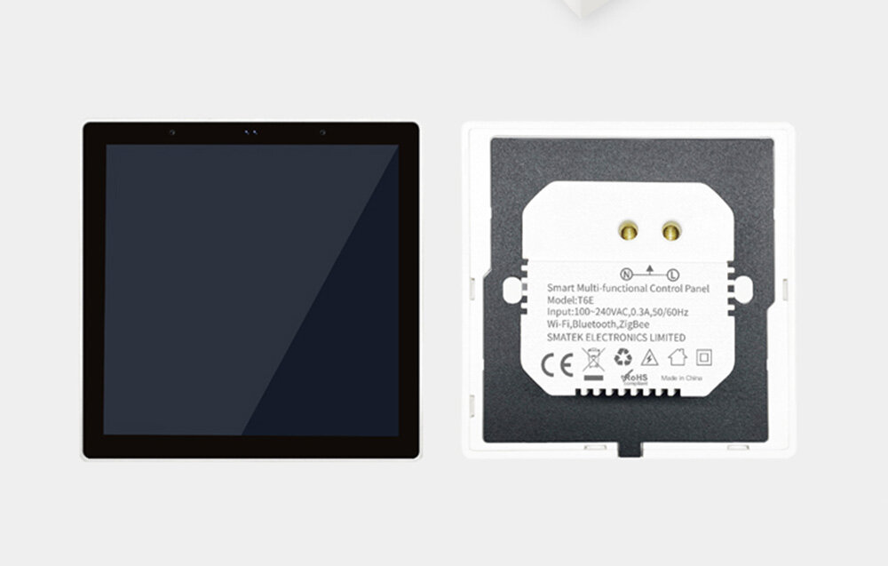 Panel zdalnego sterowania AVATTO T6E ZigBee-Bluetooth-Wi-Fi wygodna obsługa aplikacja zdalne sterowanie