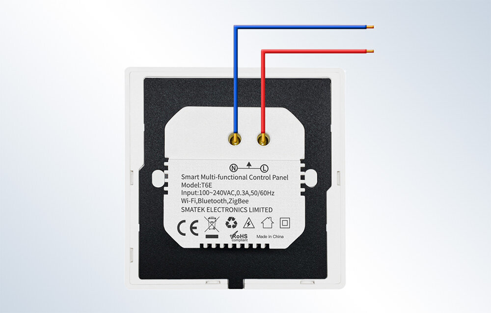 Panel zdalnego sterowania AVATTO T6E ZigBee-Bluetooth-Wi-Fi wygodna obsługa aplikacja zdalne sterowanie