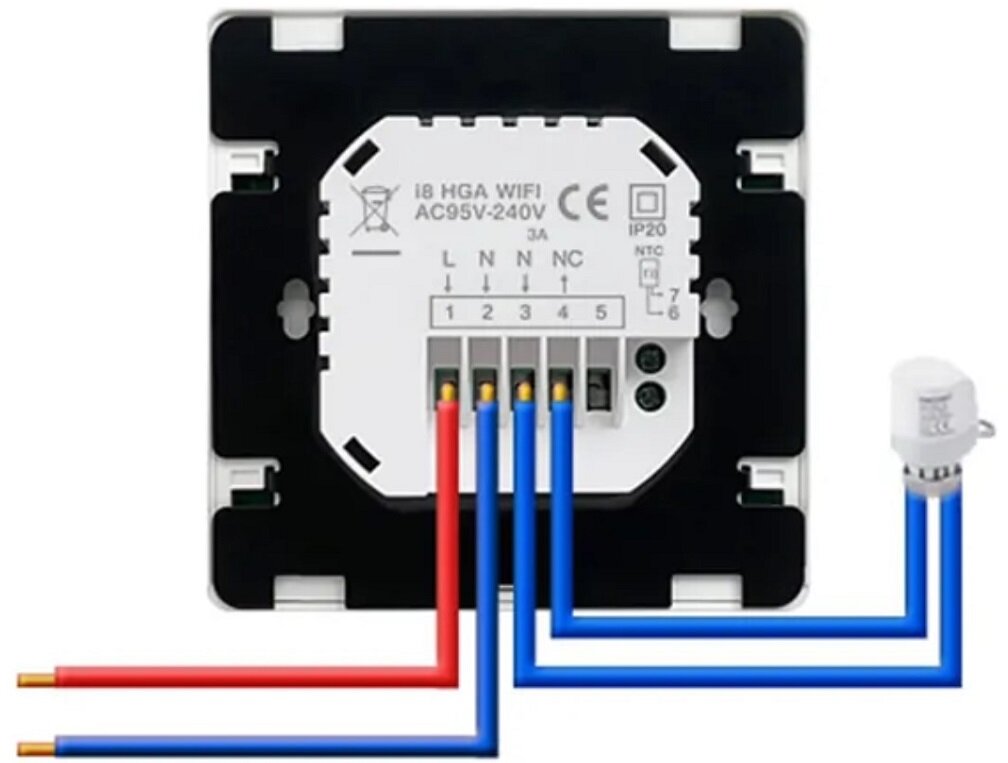 Termostat AVATTO zdalne sterowanie Wi-Fi Design Wyświetlacz Funkcje Precyzja działania