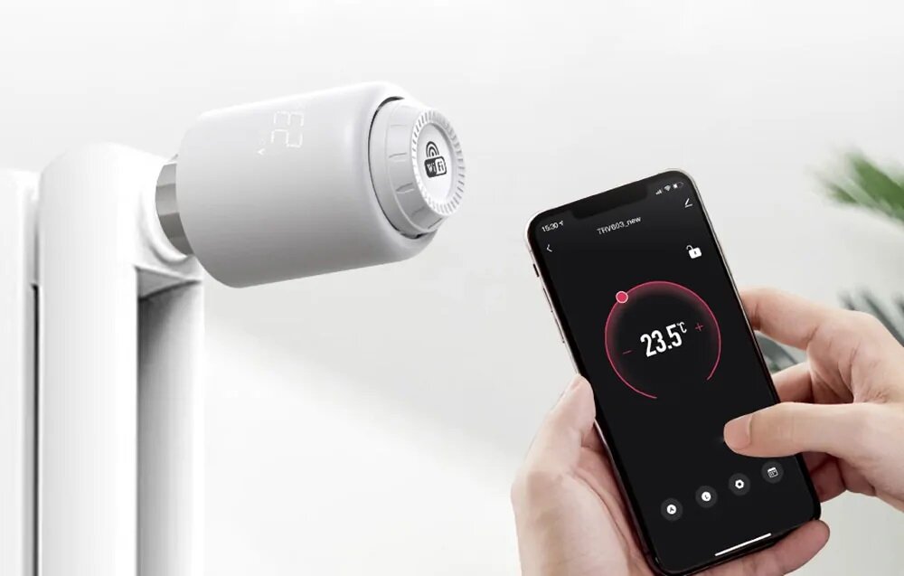 Głowica termostatyczna AVATTO kontrola temperatury oszczędność bezpieczeństwo