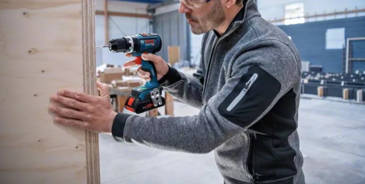 Wiertarko-wkrętarka BOSCH Professional GSB 18V-90 C wszechstronność zgodność