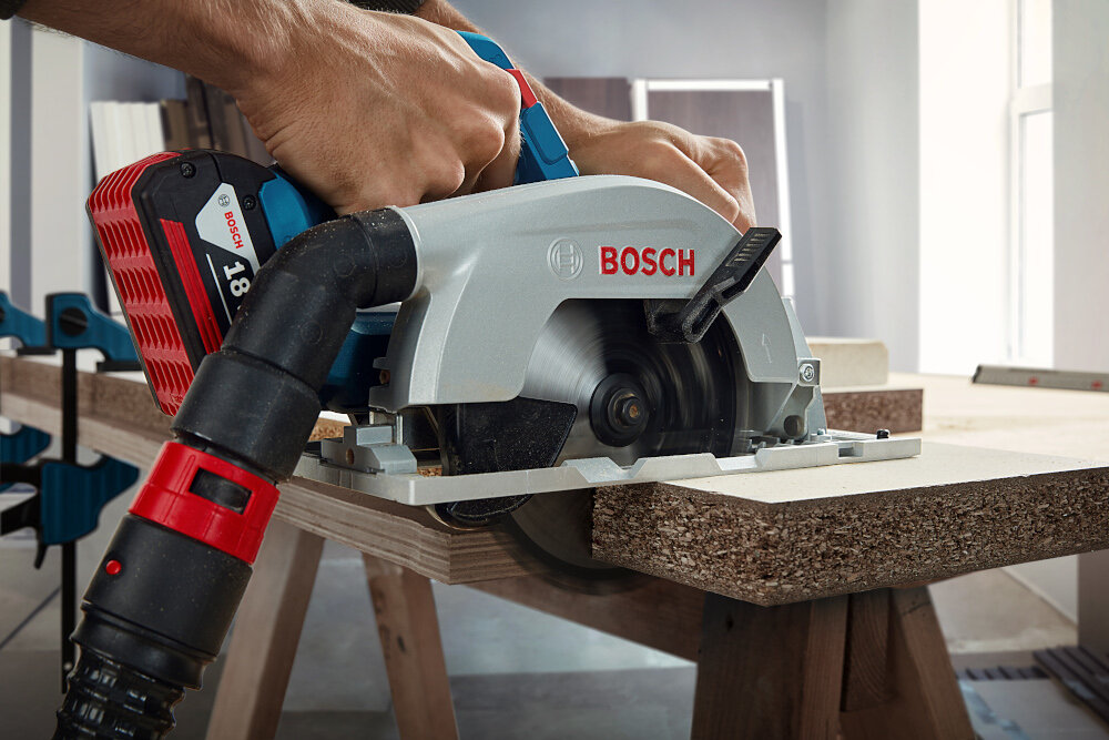 Pilarka tarczowa BOSCH Professional GKS 185-LI 06016C1221 tarcza tsnaca srednica 165 mm srednica otworu 20 mm stalowe zeby