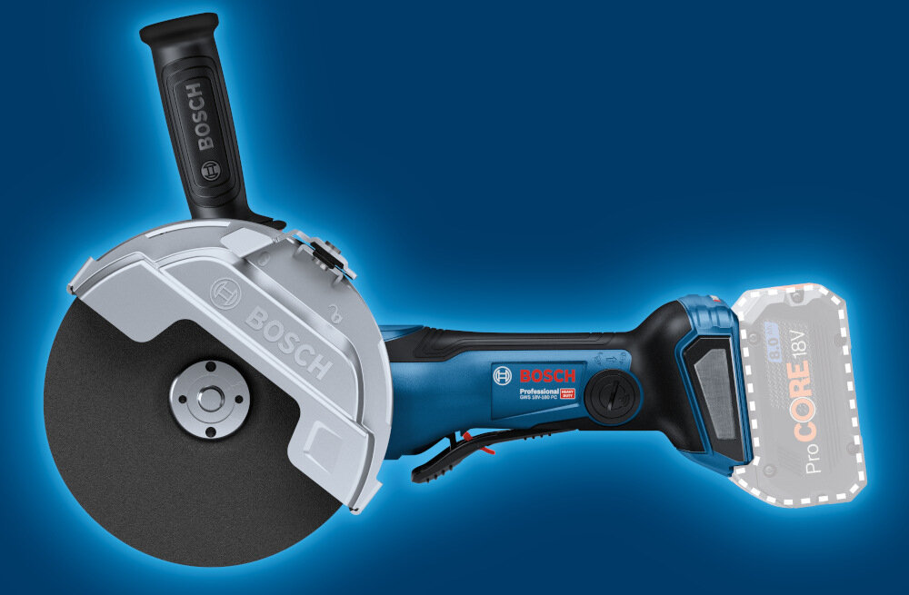 Szlifierka kątowa BOSCH Professional GWS 18V-180 PC 06019H6E01 akumulator Li-Ion seria BOSCH Professional 18V