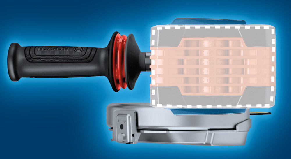 Szlifierka kątowa BOSCH Professional GWS 18V-180 PC 06019H6E01 silnik o imponującej mocy wydajnosc w roznych zadaniach obrobki obroty 6100 obr/min