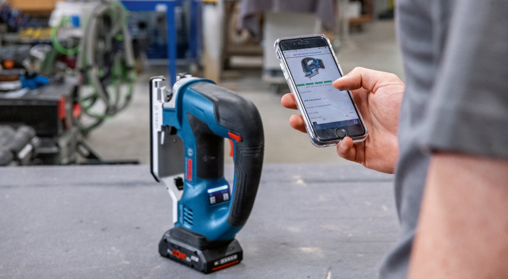 Wyrzynarka BOSCH Professional GST 18V-155 BC dokładność