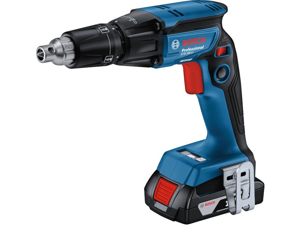 Wkrętarka BOSCH Professional GTB 185-LI B06019K7021 zaawansowane narzedzie elektryczne sprzet akumulatorowy niezalezny od zrodla zasilania