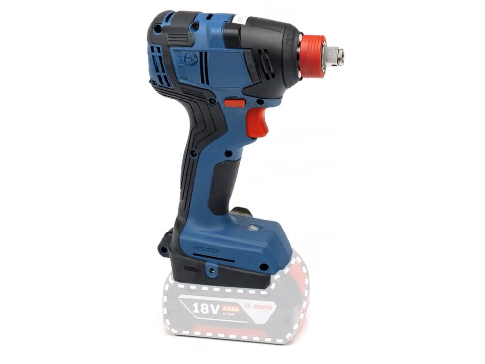 Klucz udarowy BOSCH GDX 18V-200 Professional akumulator Li-Ion napięci 18V maksymalna prędkość obrotowa do 3400 obr/min częstotliwość udaru 0-4000 ud/min maksymalny moment obrotowy 200 Nm