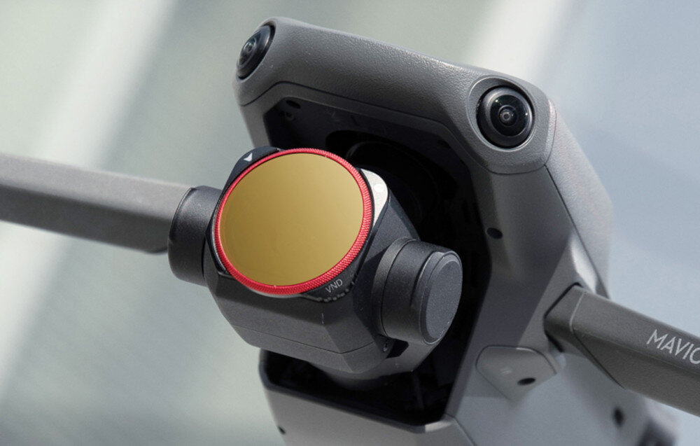 Filtr PGYTECH VND 2-5 stopni do DJI Mavic 3 Classic materiały wykonanie waga szkło powłoki