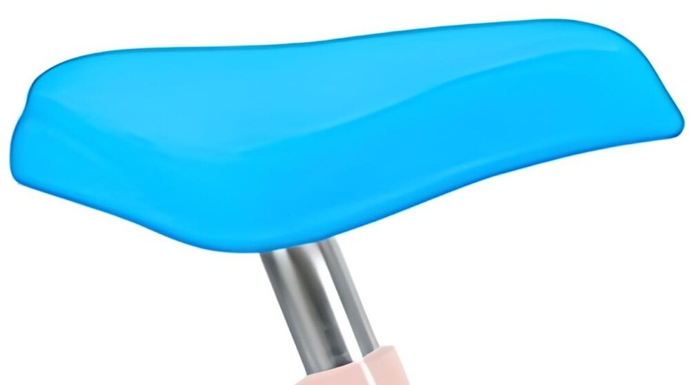 Rowerek biegowy TOIMSA Hello Kitty 149 Różowy regulacja siodełka w zakresie 33-40 cm zminimalizowane ryzyko występowania otarć ergoomiczna forma miękkie wykończenie siedziska