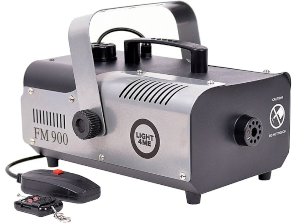 Wytwornica dymu LIGHT4ME FM 900 obsługa sterowanie piloty
