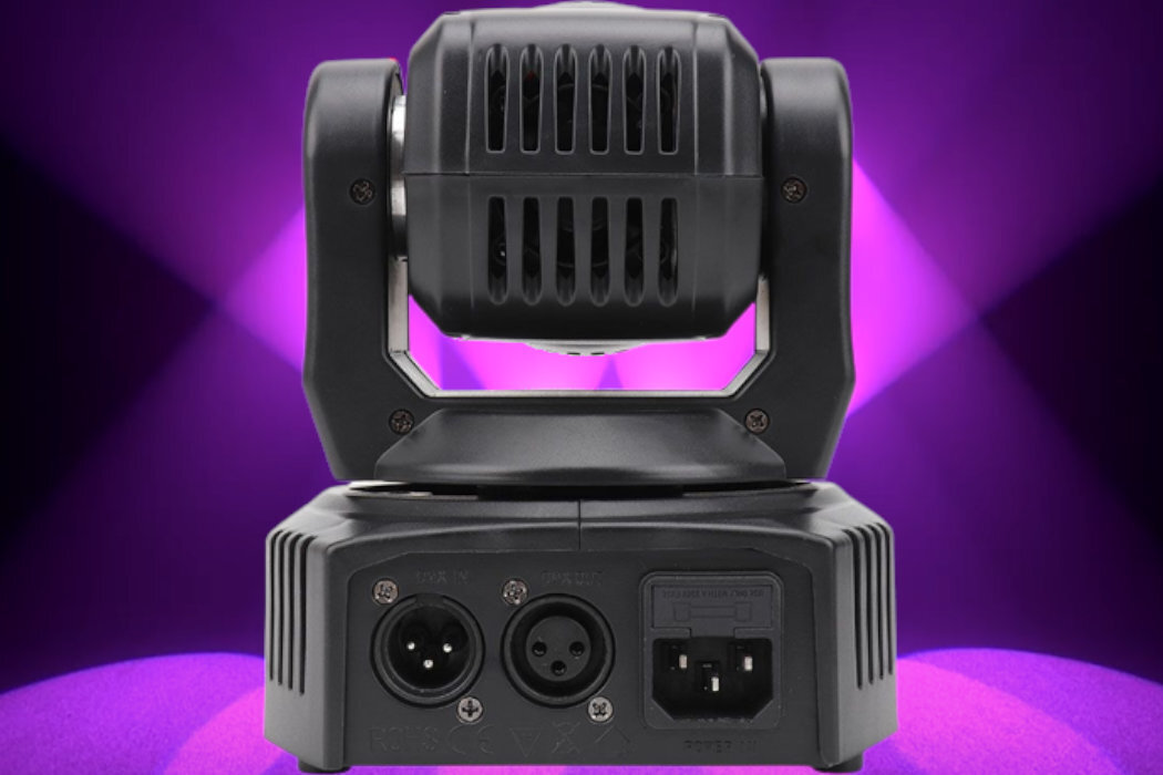 Party Light NN 408 Wash 4x8W RGBW zabawa oświetlenie LED RGB tarcze przyciski żarówka tryby