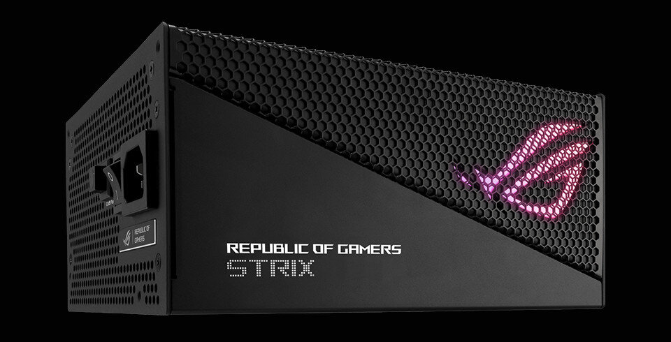 Zasilacz ASUS ROG Strix Aura Edition 1000W 80 Plus Gold - aluminiowa obudowa