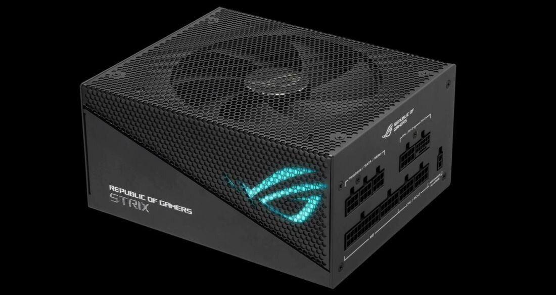 Zasilacz ASUS ROG Strix Aura Edition 1000W 80 Plus Gold - Oświetlenie ARGB z Aura Sync