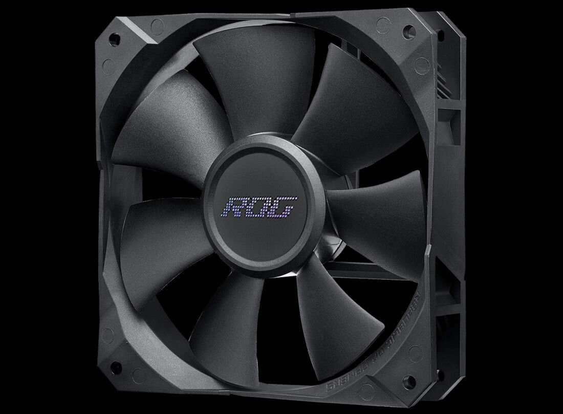 Chłodzenie wodne ASUS ROG Strix LC II 360 - Konstrukcja wentylatora