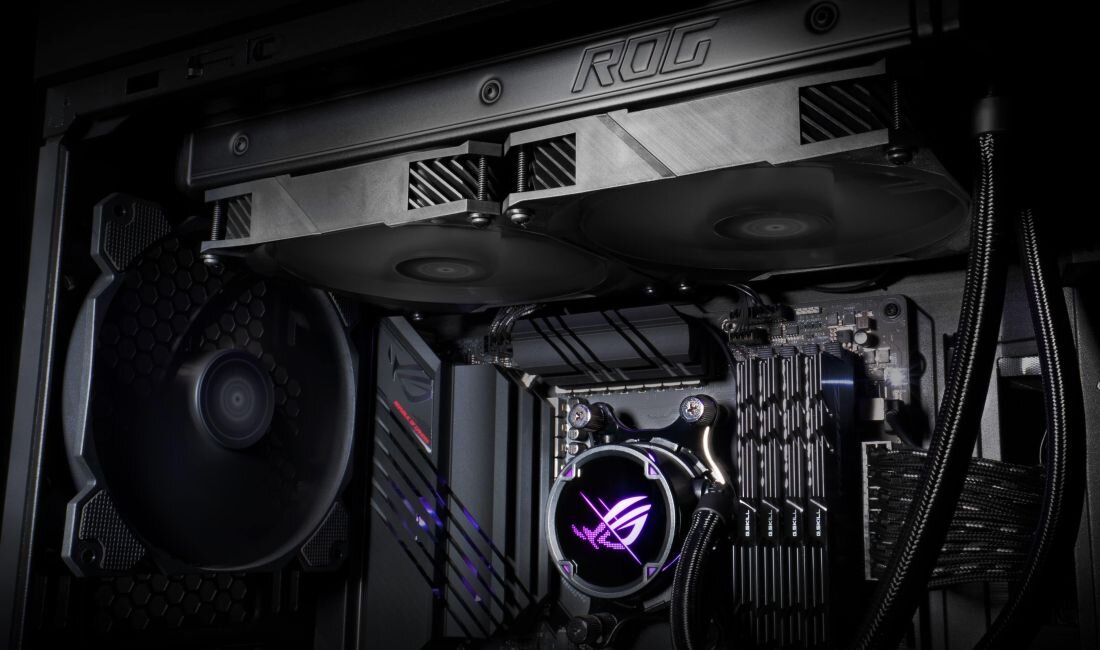 Chłodzenie wodne ASUS ROG Strix LC II 360 - Sterowanie PWM