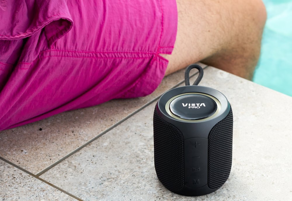 Głośnik mobilny <span>VIETA PRO Groove</span> muzyka jakość dźwięk true wireless bluetooth czas pracy odtwarzanie 