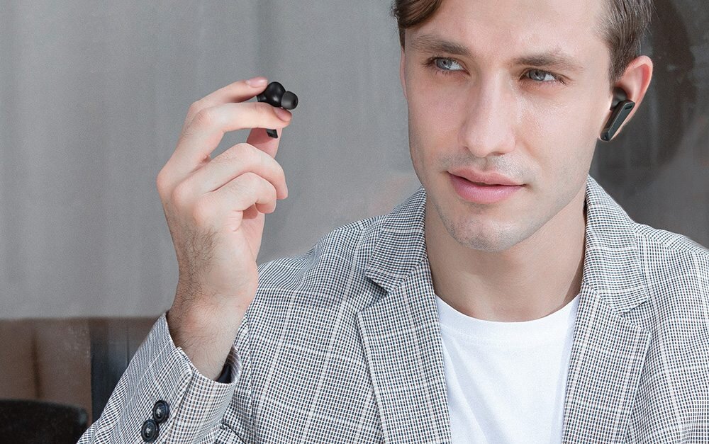 Słuchawki dokanałowe EARFUN Air Pro dźwięk jakość brzmienie aktywna redukcja czas pracy działanie bezprzewodowe bluetooth
