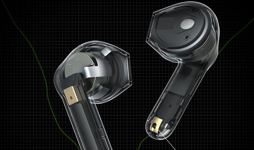 Słuchawki douszne SOUNDPEATS Air 3 dźwięk muzyka jakość redukcja bluetooth połączenie tryb gra gracze czas pracy niskie opóźnienie komunikacja obsługa