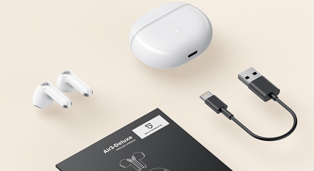 słuchawki dźwięk brzmienie bezprzewodowe etui ładowanie czas pracy bluetooth sterowanie obsługa jakość dźwięk 