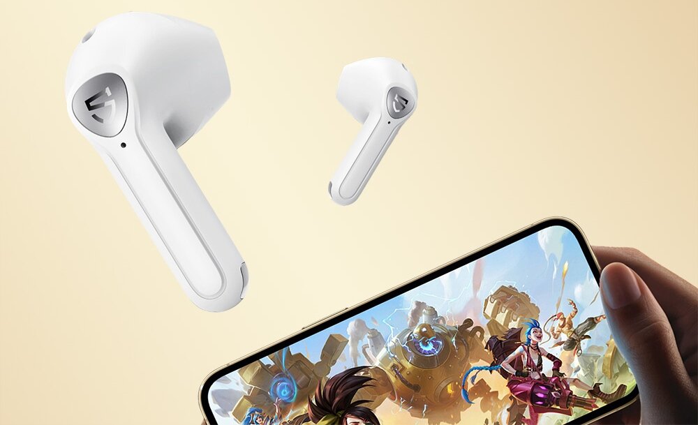 słuchawki dźwięk brzmienie bezprzewodowe etui ładowanie czas pracy bluetooth sterowanie obsługa jakość dźwięk 