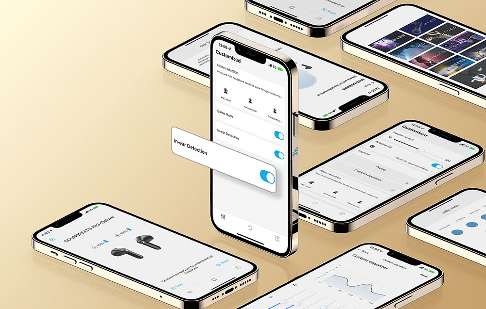 słuchawki dźwięk brzmienie bezprzewodowe etui ładowanie czas pracy bluetooth sterowanie obsługa jakość dźwięk