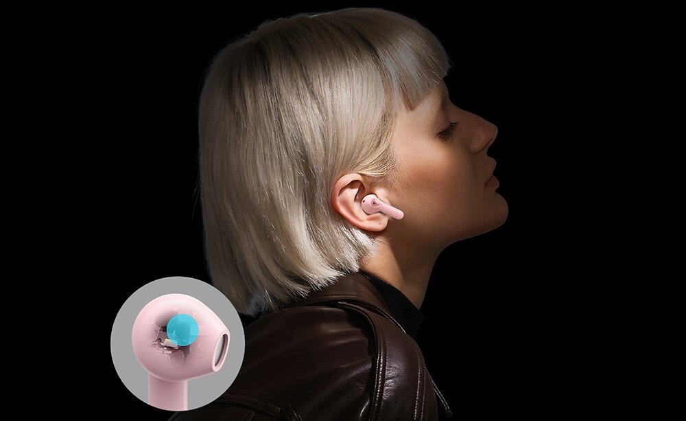 Słuchawki douszne SOUNDPEATS Air 3 dźwięk muzyka jakość redukcja bluetooth połączenie tryb gra gracze czas pracy niskie opóźnienie komunikacja obsługa 