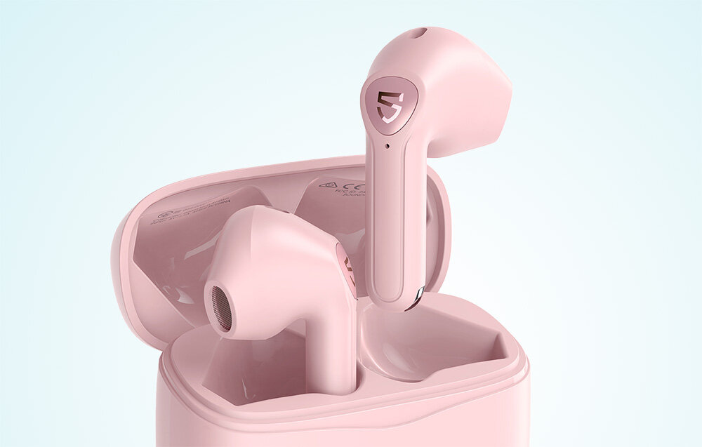 Słuchawki douszne SOUNDPEATS Air 3 dźwięk muzyka jakość redukcja bluetooth połączenie tryb gra gracze czas pracy niskie opóźnienie komunikacja obsługa 